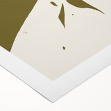 Modern Minimalist Silhouette Art – Bold and Elegant Female Portrait