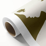 Modern Minimalist Silhouette Art – Bold and Elegant Female Portrait