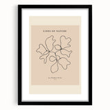 Minimalist Nature Line Art – Abstract Botanical Design for Modern Decor