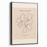 Minimalist Nature Line Art – Abstract Botanical Design for Modern Decor