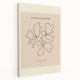 Minimalist Nature Line Art – Abstract Botanical Design for Modern Decor