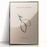 Minimalist Botanical Line Art – Simple Abstract Nature-Inspired Decor