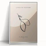 Minimalist Botanical Line Art – Simple Abstract Nature-Inspired Decor