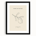 Minimalist Wall Art – Modern Nature-Inspired Line Drawing for Elegant Spaces
