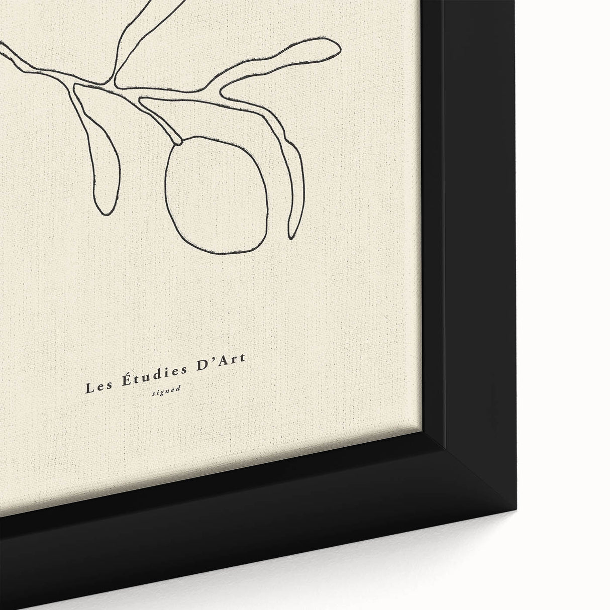 Minimalist Wall Art – Modern Nature-Inspired Line Drawing for Elegant Spaces