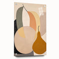 Modern Minimalist Art Print – Clean Line Abstract Pear Design