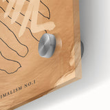 Minimalist Art Print – Abstract Clean Line Design in Neutral Tones