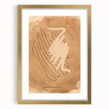 Minimalist Art Print – Abstract Clean Line Design in Neutral Tones