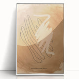 Minimalist Art Print – Abstract Clean Line Design in Neutral Tones