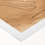 Minimalist Art Print – Abstract Clean Line Design in Neutral Tones