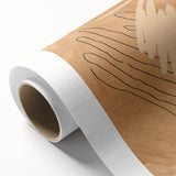 Minimalist Art Print – Abstract Clean Line Design in Neutral Tones