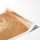 Minimalist Art Print – Abstract Clean Line Design in Neutral Tones