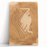 Minimalist Art Print – Abstract Clean Line Design in Neutral Tones