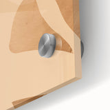 Minimalist Art Print – Elegant Silhouette in Earthy Tones