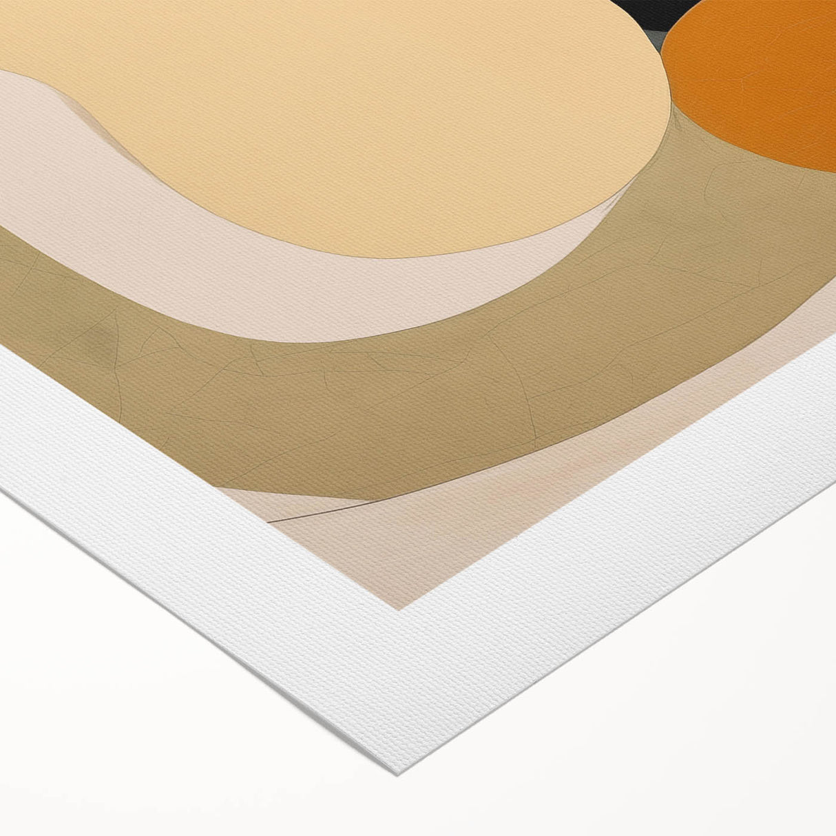 Modern Minimalist Art – Abstract Geometric Shapes in Earthy Tones