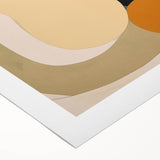 Modern Minimalist Art – Abstract Geometric Shapes in Earthy Tones