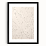 Minimalist Wall Art – Abstract Clean Line Pattern in Neutral Tones