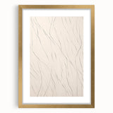 Minimalist Wall Art – Abstract Clean Line Pattern in Neutral Tones