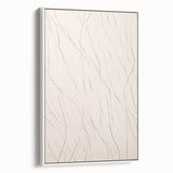 Minimalist Wall Art – Abstract Clean Line Pattern in Neutral Tones