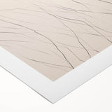 Minimalist Wall Art – Abstract Clean Line Pattern in Neutral Tones