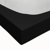 Minimalist Abstract Wall Art – White Organic Shape on Black Background