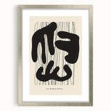 Minimalist Abstract Art – Les Étudies D'Art Black and White Design