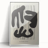 Minimalist Abstract Art – Les Étudies D'Art Black and White Design