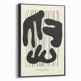 Minimalist Abstract Art – Les Étudies D'Art Black and White Design