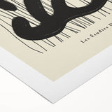 Minimalist Abstract Art – Les Étudies D'Art Black and White Design