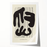 Minimalist Abstract Art – Les Étudies D'Art Black and White Design