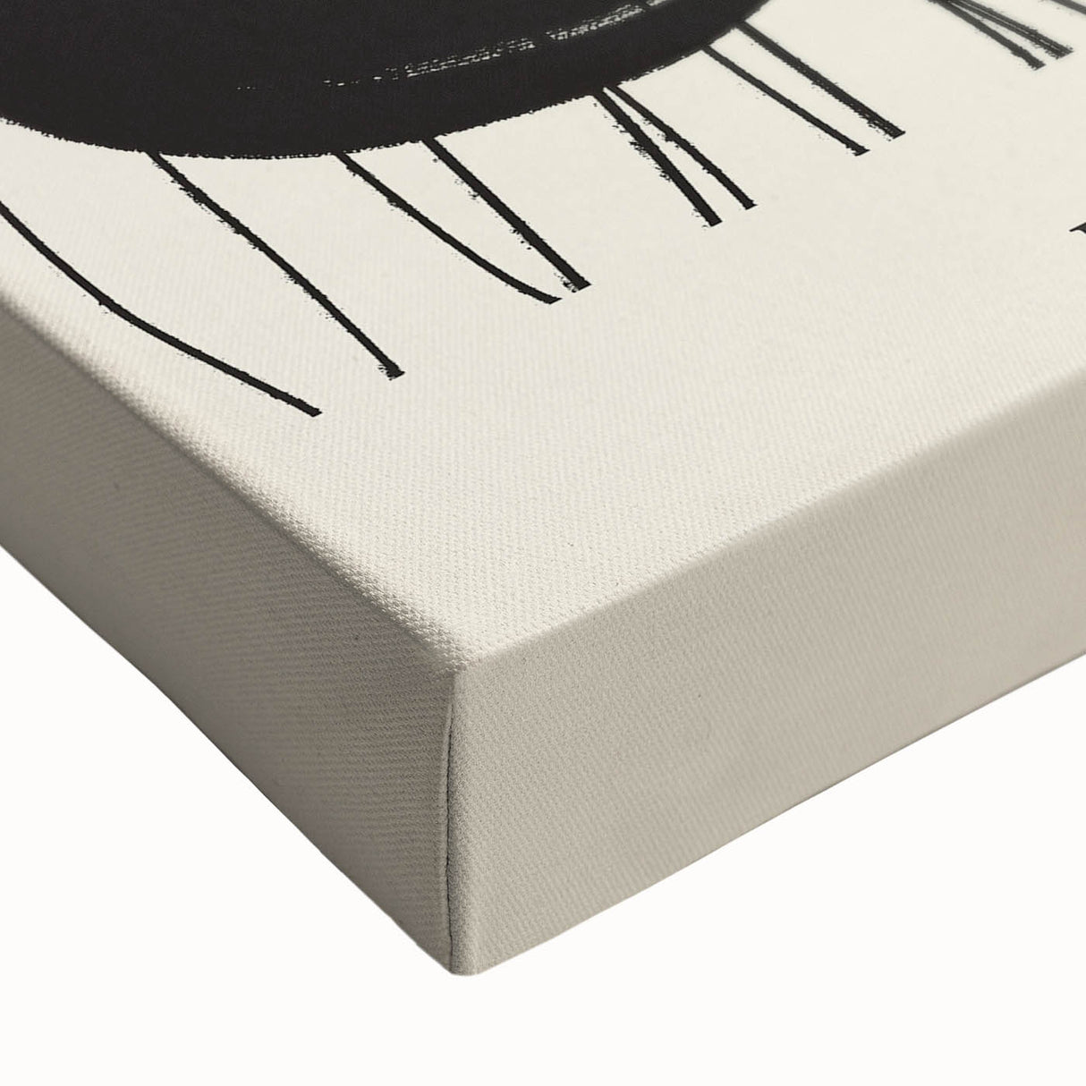 Minimalist Abstract Art – Les Étudies D'Art Black and White Design