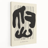 Minimalist Abstract Art – Les Étudies D'Art Black and White Design