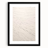 Abstract Minimalist Art – Flowing Line Pattern in Neutral Tones