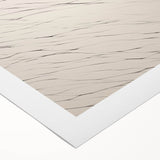 Abstract Minimalist Art – Flowing Line Pattern in Neutral Tones