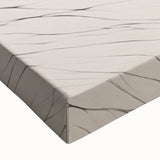 Abstract Minimalist Art – Flowing Line Pattern in Neutral Tones