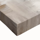 Minimalist Abstract Art – Subtle Landscape with Figures in Neutral Tones