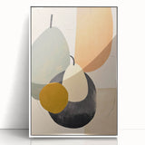 Modern Minimalist Art – Abstract Geometric Shapes in Soft Earth Tones