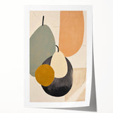 Modern Minimalist Art – Abstract Geometric Shapes in Soft Earth Tones