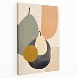 Modern Minimalist Art – Abstract Geometric Shapes in Soft Earth Tones