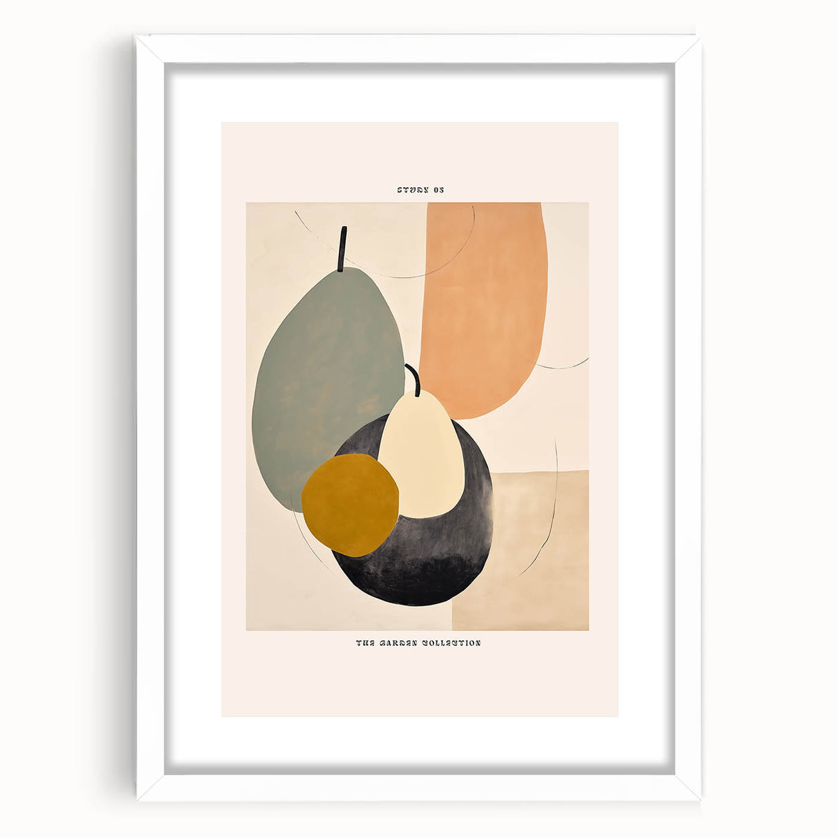Modern Minimalist Art – The Garden Collection, Study 05
