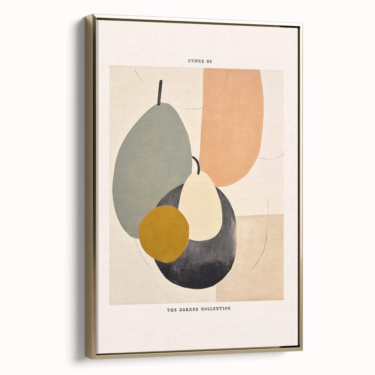 Modern Minimalist Art – The Garden Collection, Study 05