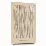 Minimalist Abstract Line Art – Minimalism No.II in Neutral Tones