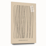 Minimalist Abstract Line Art – Minimalism No.II in Neutral Tones