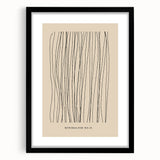 Minimalist Abstract Line Art – Minimalism No.II in Neutral Tones