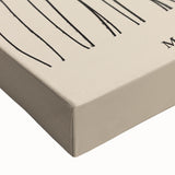 Minimalist Abstract Line Art – Minimalism No.II in Neutral Tones