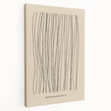 Minimalist Abstract Line Art – Minimalism No.II in Neutral Tones