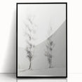 Minimalist Tree Sketch Art – Elegant Pencil Drawing of Two Trees