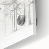 Minimalist Tree Sketch – Forest Scene in Soft Pencil Lines