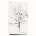 Minimalist Tree Drawing – Black and White Nature-Inspired Wall Art