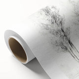 Minimalist Tree Sketch – Pencil Drawing of Two Trees in Nature